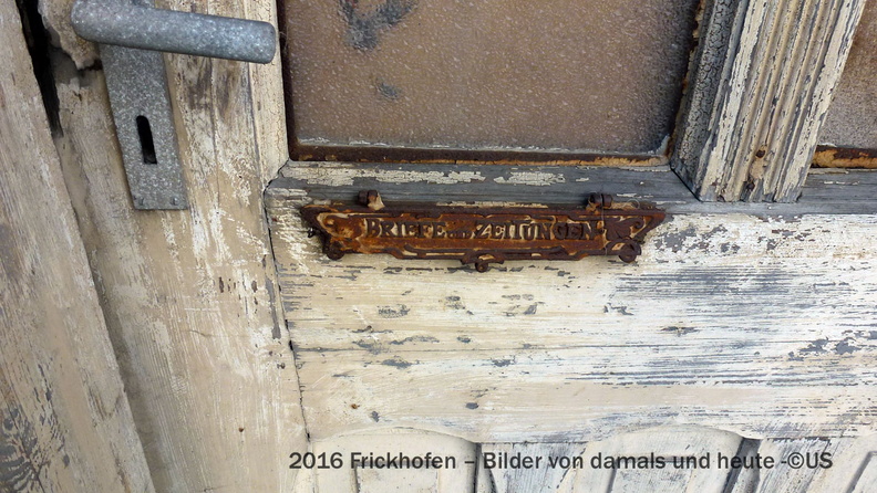 Ladentür von Metzgerei Schardt