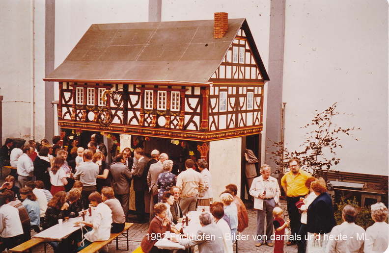 Kirmes in Frickhofen 1982