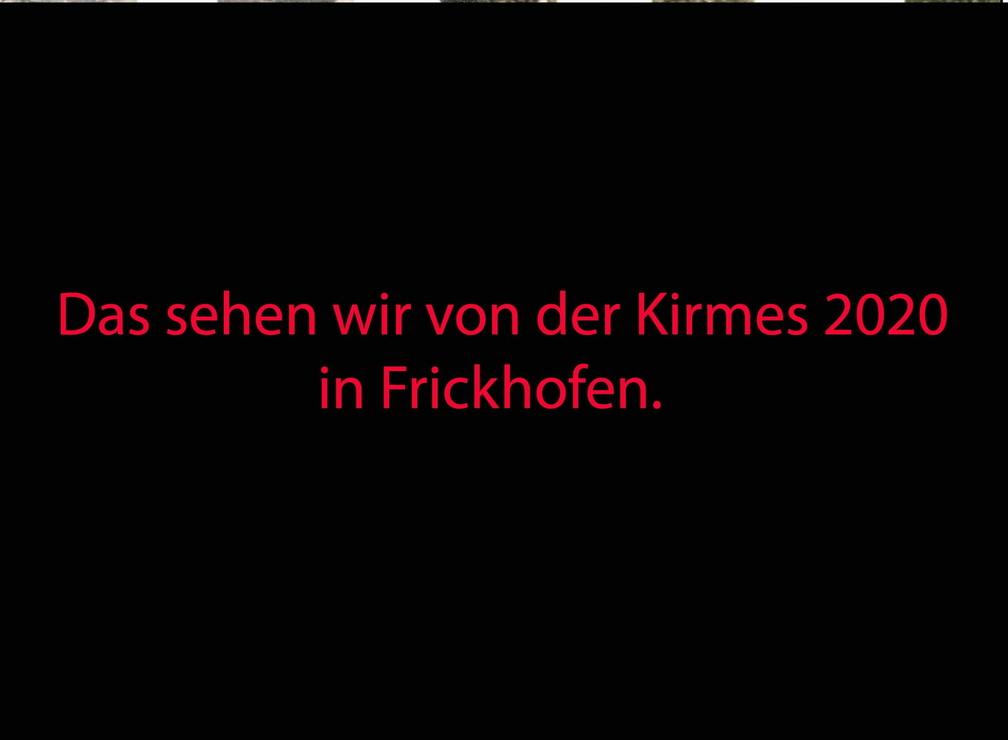 Kirmes 2020 in Frickhofen